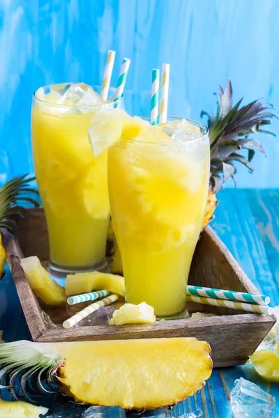 Pineapple juice — Stock Photo, Image