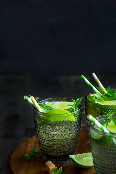 Mojito cocktail achtergrond — Stockfoto