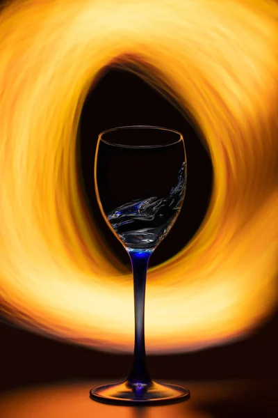 Photo splash drink in a glass