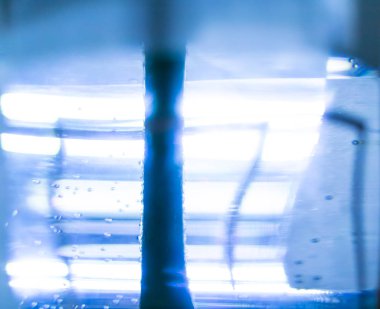 Mavi arka plan. 3D render