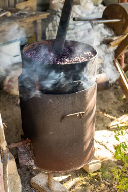 Üzüm fermantasyonu, şarap yapma konsepti