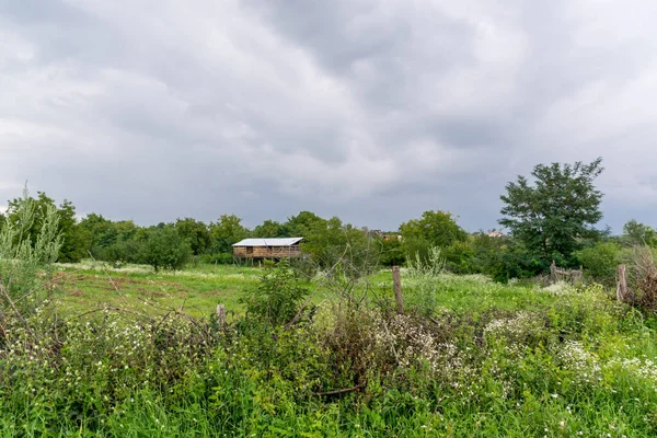 View Barn Countryside — Stock fotografie