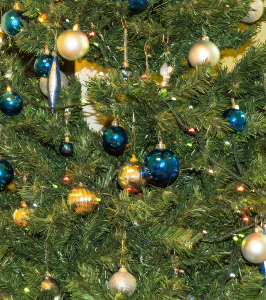 Weihnachtsbeleuchtung Hintergrund Farben — Stockfoto