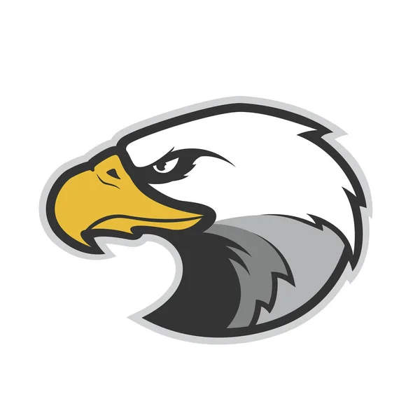 Mascote de cabeça de águia —  Vetores de Stock