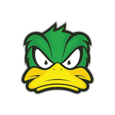 Kızgın ördek maskot
