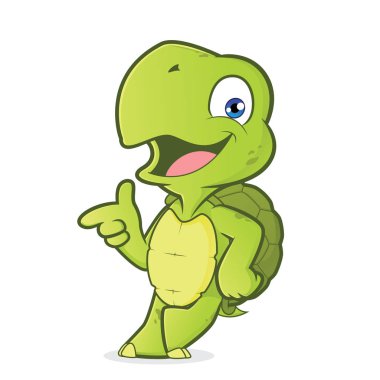 Boş bir blokta eğilerek kaplumbağa