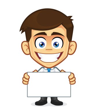 boş bir tabela holding iş adamı