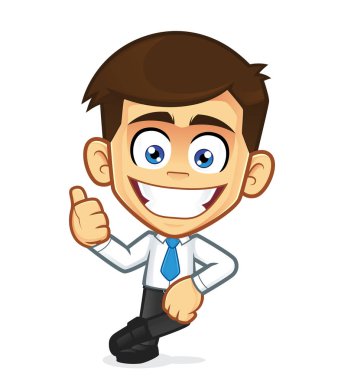 boş bir blok eğilerek işadamı