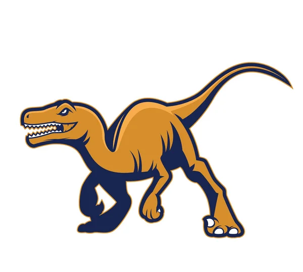 Raptor maskot logo — Stockový vektor