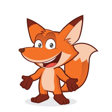 Karşılama içinde Fox jest