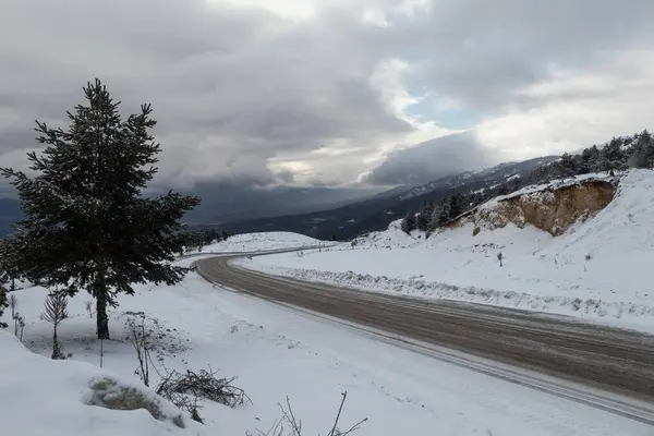 Abant Wintertime Bolu Türkiye — Stok fotoğraf