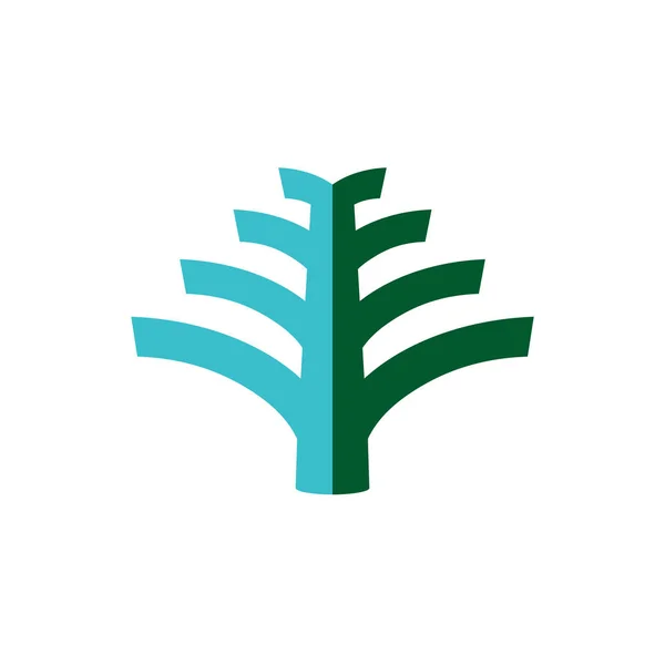 あなたのブランドのためのツリーのロゴ — ストックベクタ