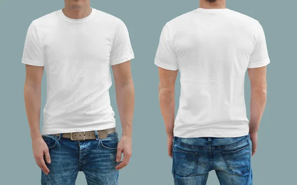 Modello T-shirt — Foto Stock