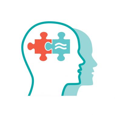 Düz psikoloji simgesi