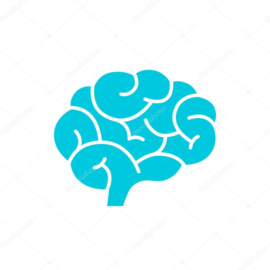 Vector Brain Icon 
