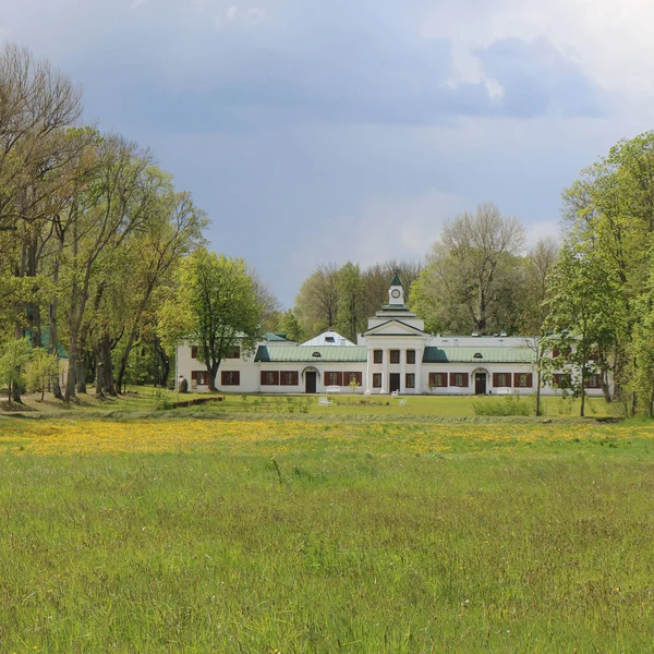 2020年5月21日ベラルーシ ザレサイのOginsky宮殿と春の風景 19世紀の荘園 公園建築物の記念碑 ストック画像