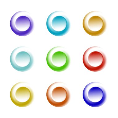 3d web düğme kullanıcı arabirimi için ayarla