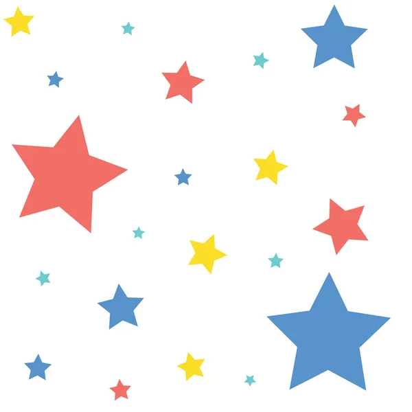 Текстура Плаката Виде Радужной Звезды — стоковое фото