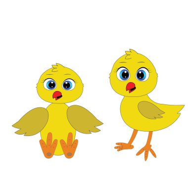 Sevimli Paskalya tavuğu yumurta çizim vektörü