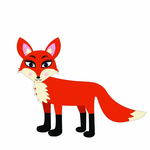 cute fox illustration nursery decor  design