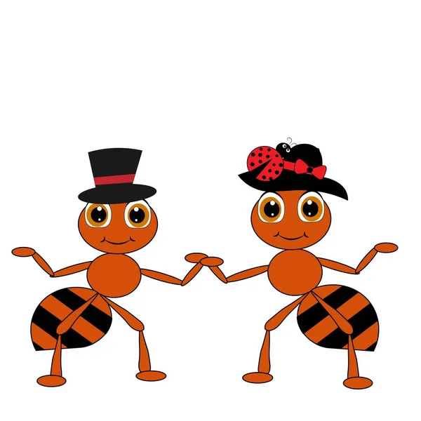 Şirin karınca çizimi bebek odası dekoru