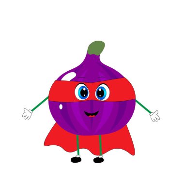 Yaz inciri taze tropikal meyveler sağlıklı yaşam tarzı için. Çizgi film beyaz üzerine izole edildi.