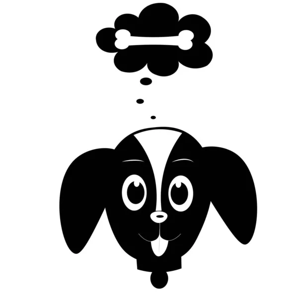 Haustier Hund Illustration Zeichentrickfigur — Stockfoto