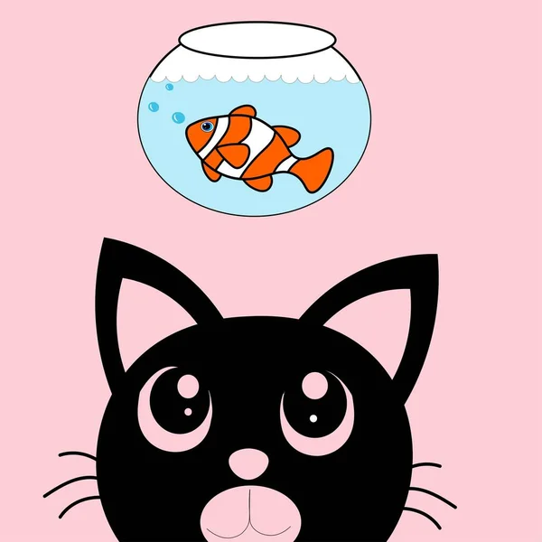 cute cat   cartoon illustration, character