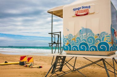 Beach, Port Elizabeth Güney Afrika üzerinde 2016