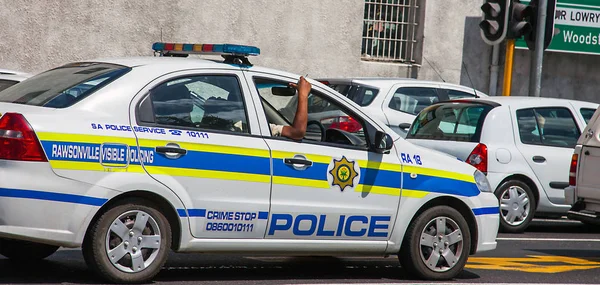 Cape Town 2016 yılında polis