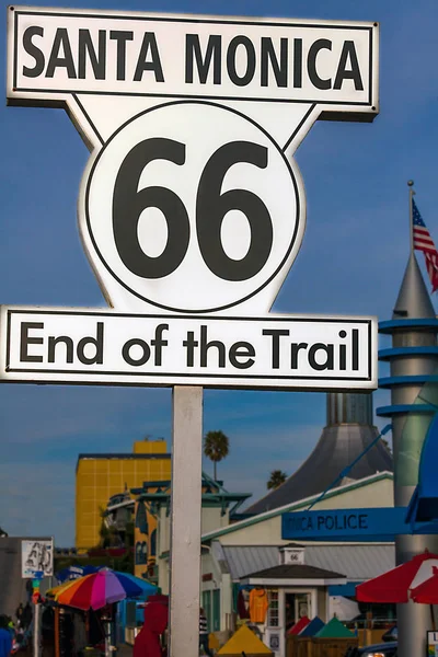 Santa Monica Pier California — Stock Photo, Image