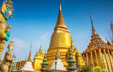 Büyük Saray Bangkok Tayland Kraliyet sarayında