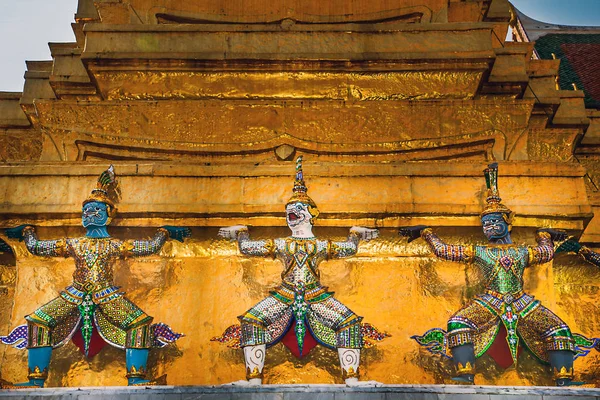 Temple guardian Royal Palace Bangkok Thaiföld — Stock Fotó