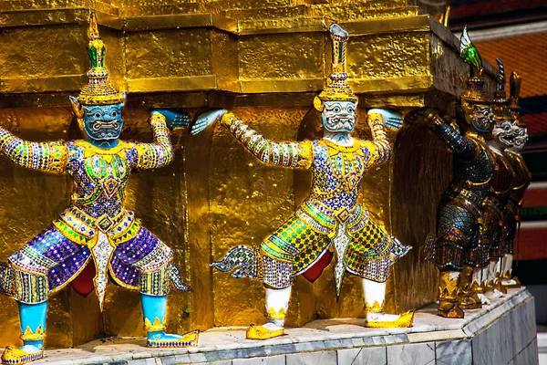 Temple guardian Royal Palace Bangkok Thaiföld — Stock Fotó