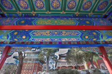 Beihai Park Beijing Çin