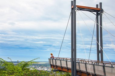 Sealy uyanık orman gökyüzü Pier Coffs Harbour yeni Güney Galler