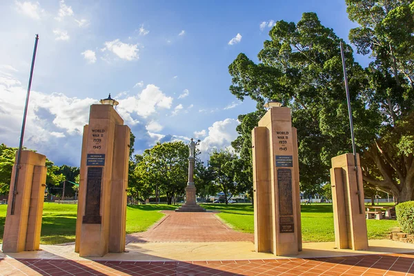 Parque conmemorativo de la guerra Goondiwindi Australia — Foto de Stock