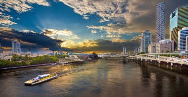 Brisbane Queensland Avustralya görünümünü