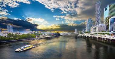 Brisbane Queensland Avustralya görünümünü