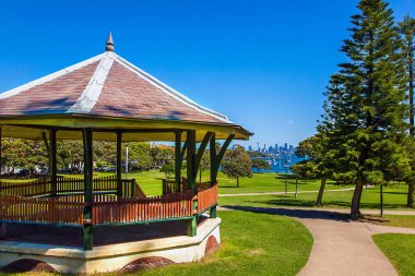 Kamp Cove Beach Sydney Avustralya'da Pavyonu