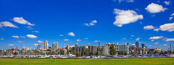 Skyline of Sydney New South Wales Australia