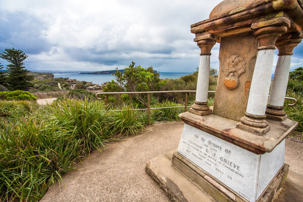 Grieve Memorial at Cap Park Sydney Australia