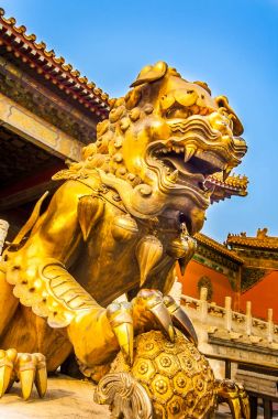 Pekin 'in Kuzey Çin' indeki Yasak Şehir 'de.