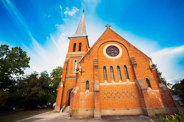 Iglesia Anglicana de Todos los Santos Tumut Nueva Gales del Sur Australia — Foto de Stock