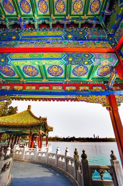 Pekin Çin Beihai parkta