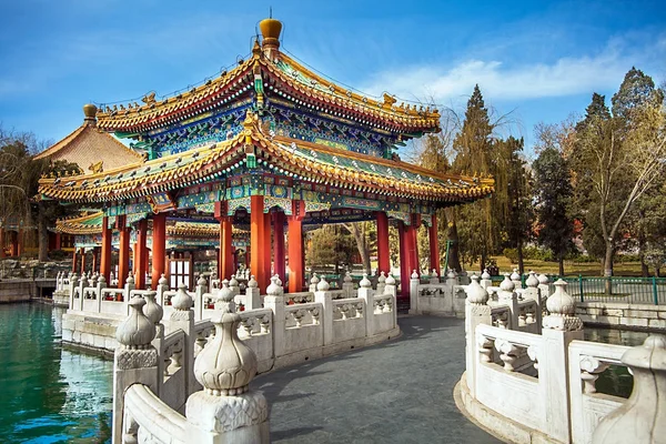 Pekin Çin Beihai parkta