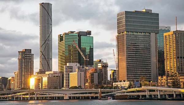 Skyline of Brisbane Queensland Australia — Stock Photo, Image