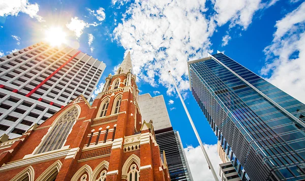 Albert street vereint church brisbane queensland australien — Stockfoto