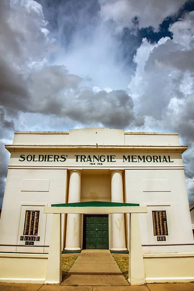 Soldados Memorial en Trangie Nueva Gales del Sur Australia — Foto de Stock