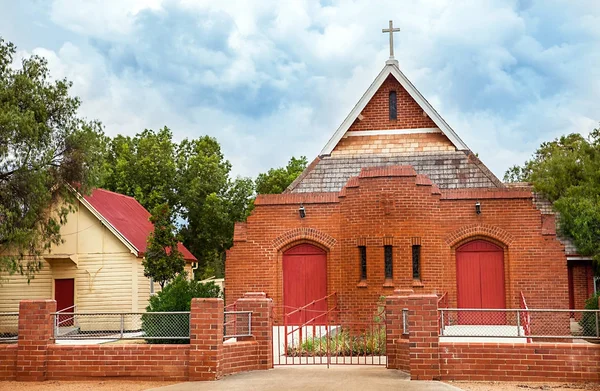 Iglesia Anglicana Todos los Santos en Trangie Nueva Gales del Sur Australia — Foto de Stock
